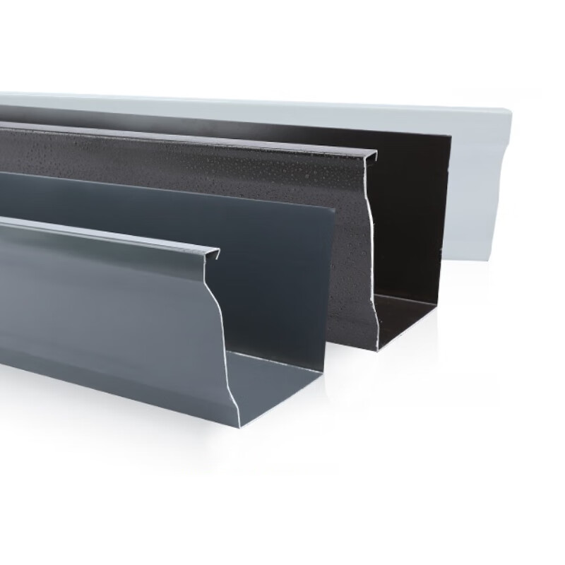 崇朝别墅铝合金天沟雨水槽天沟檐沟成品房檐屋檐雨水槽排水槽雨水管 5