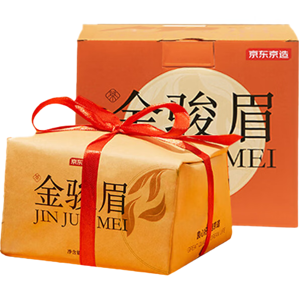 京东京造 金骏眉红茶武夷山蜜香小种正山200g新茶茶叶礼盒 自营 送礼