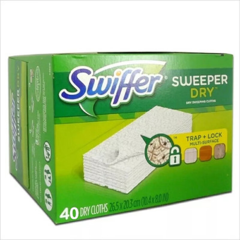 震博泊swiffer静电除尘纸 现货 swiffer sweeper拖把干巾静电除尘