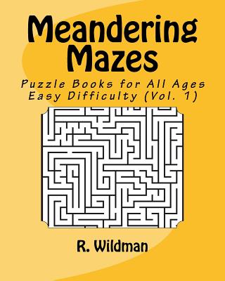 预订 meandering mazes: puzzle books for all ages - easy