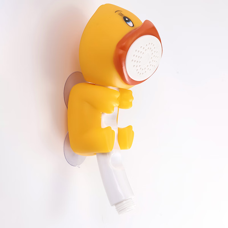 哲弘地儿童卡通花洒喷头套装淋浴花洒接水龙头洗澡手持花洒增压 小黄