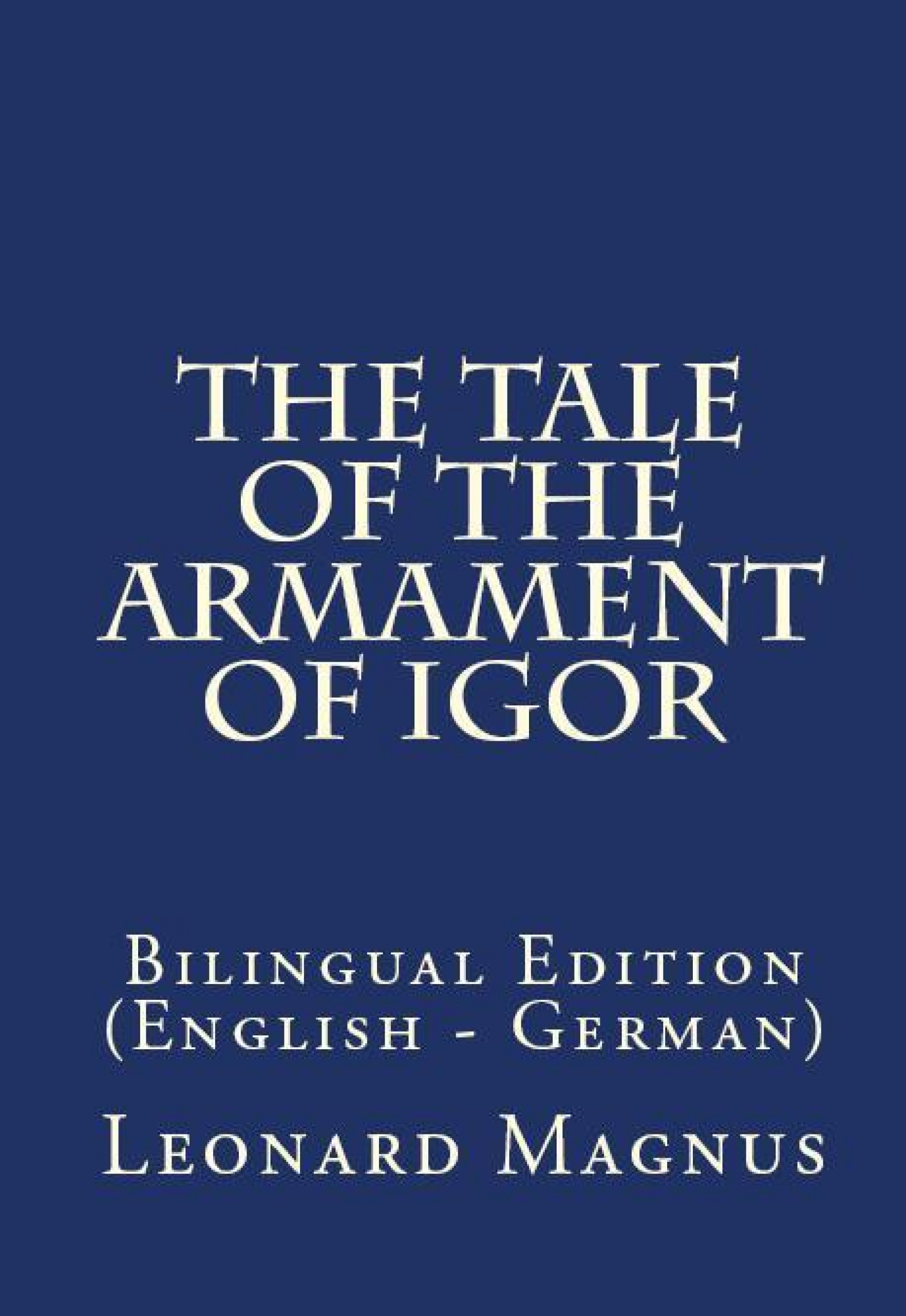 the tale of the armament of igor