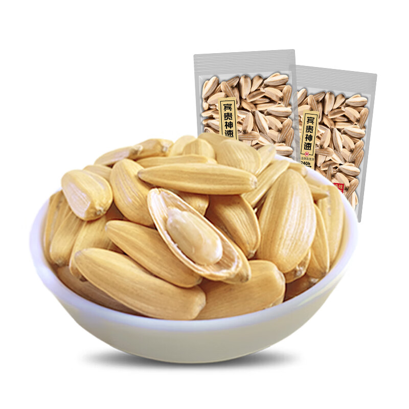 童年記多味瓜子500gx4獨立小包裝五香味葵瓜籽零食堅果炒貨 味瓜子白殼五香味500g*4袋