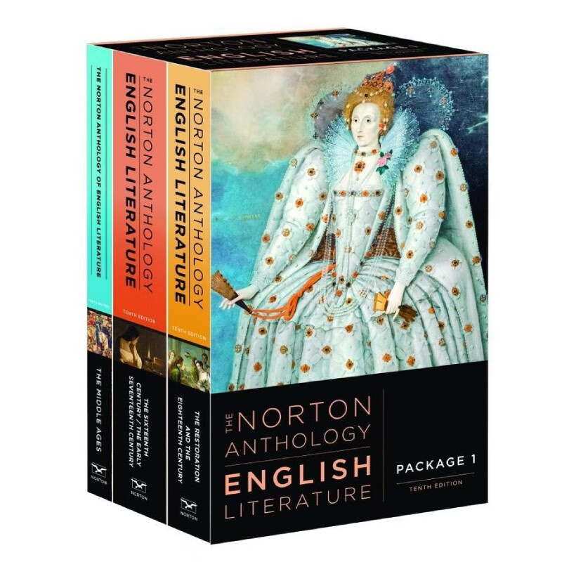 诺顿英国文学The Norton Anthology of English Literature 第10版Package 1: 英文原版 Vol A+B+C