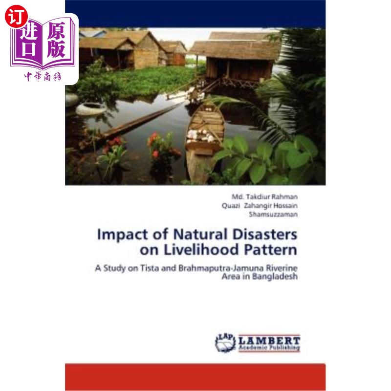 海外直订impact of natural disasters on livelihood pattern 自然
