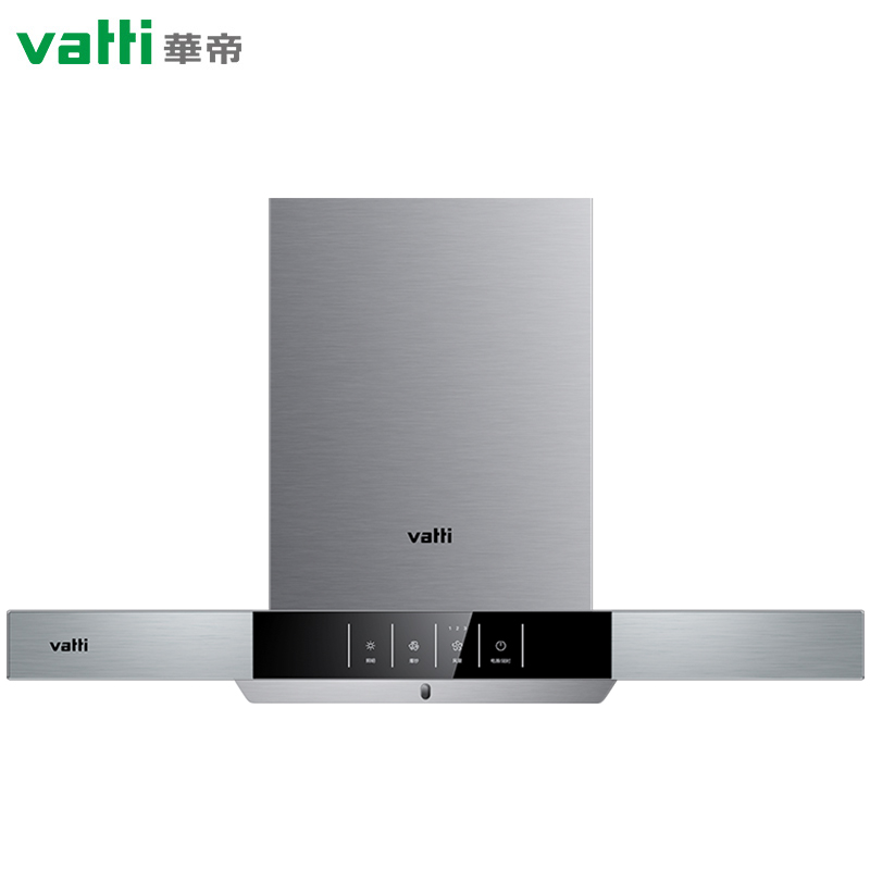 华帝（VATTI）E6007 油烟机 欧式顶吸油烟机家用抽油烟机 大吸力免拆洗 智能触控单烟机