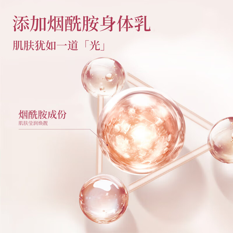 MCHUN烟酰胺滋润身体乳保湿皮肤敏肌浴后干燥起皮乳液护肤礼物送男女生 烟酰胺身体乳400gX1瓶