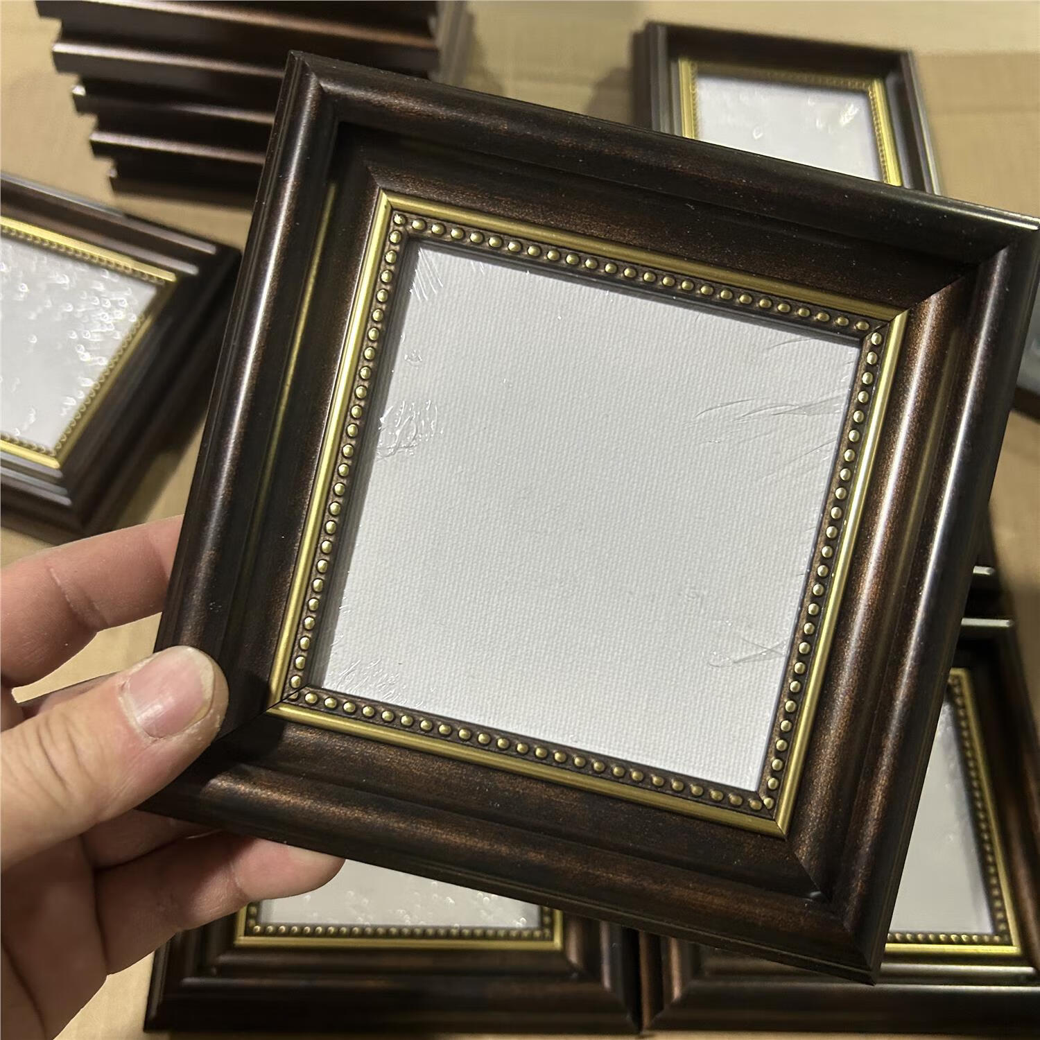 迷你精品小画框厂家直销画室活动引流产品空白油画内框加装裱外框