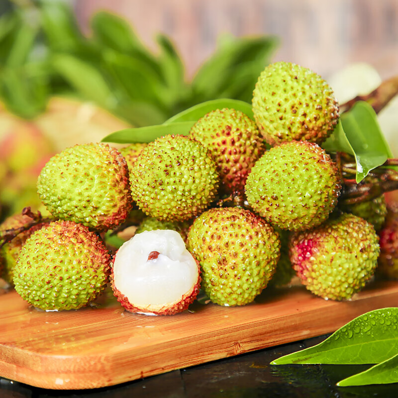 土八鲜海南妃子笑荔枝水果 2024新鲜花香桂现摘火山口白罂糖荔枝 超值装 5斤 【精选品质】 果园直发