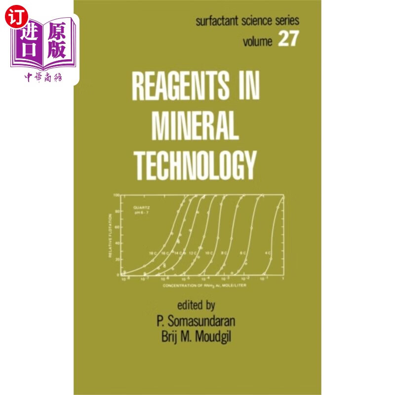 海外直订reagents in mineral technology 矿物工艺试剂