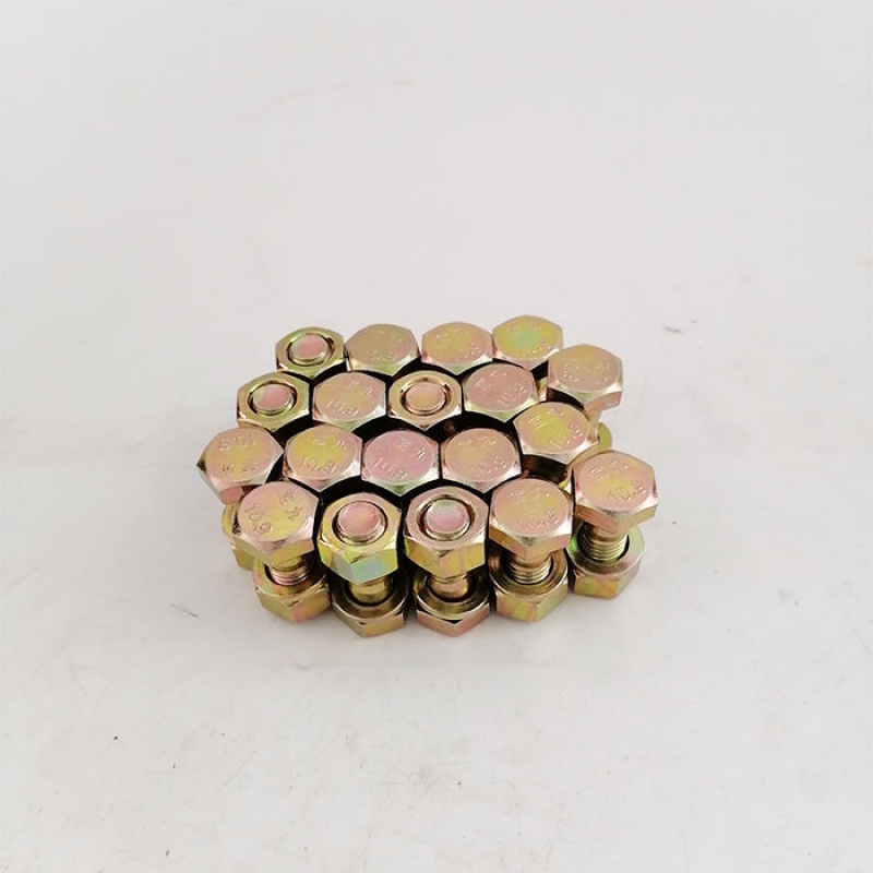 旋耕机刀库 刀片螺丝刀钉自锁母螺丝10.9级12.9级螺丝 10.