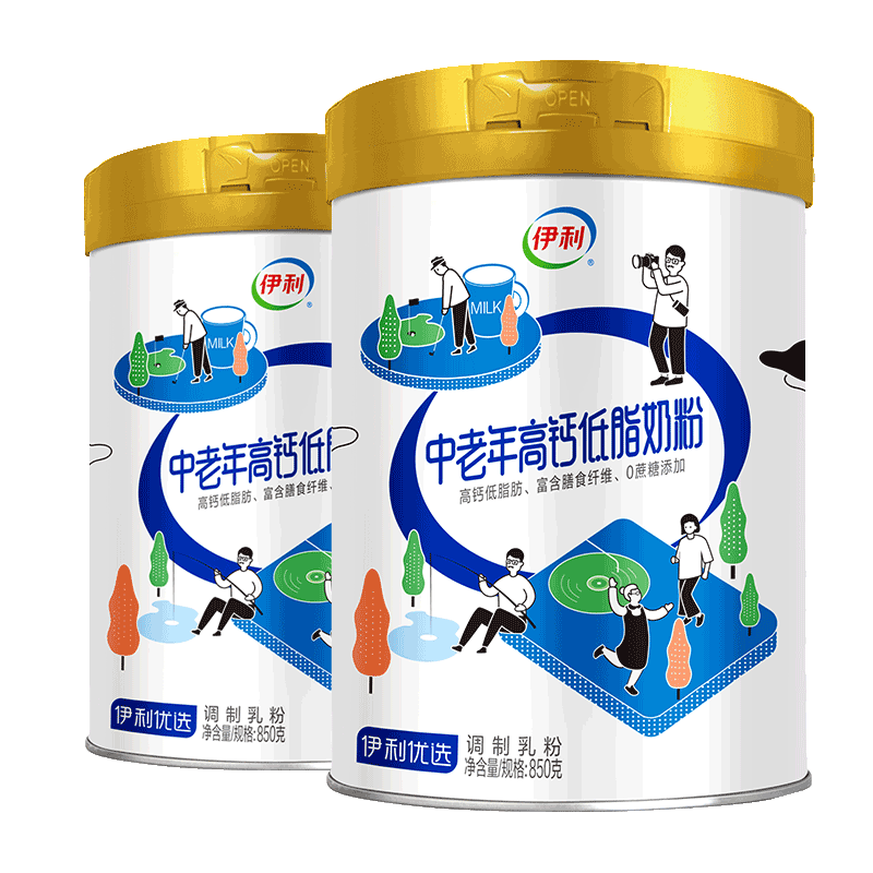 伊利成人奶粉价格趋势