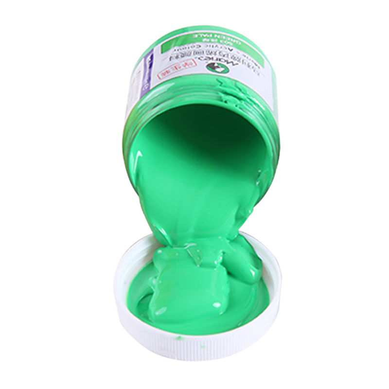 馬利丙烯顏料100ml diy美術(shù)丙烯畫墻繪手繪繪畫顏料石頭畫顏料 常用18色·贈(zèng)調(diào)色盤+畫筆6支