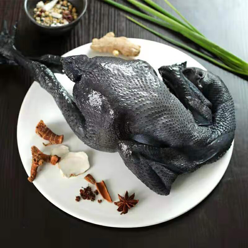 大用(DOYOO) 乌鸡950g/只炖鸡汤土鸡月子鸡 十全乌骨鸡 农家散养土鸡