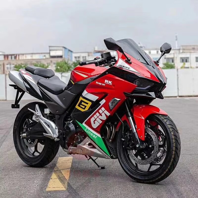 桃路全新国四电喷国产仿塞h2款摩托车重型机车公路赛街跑车整车可上牌