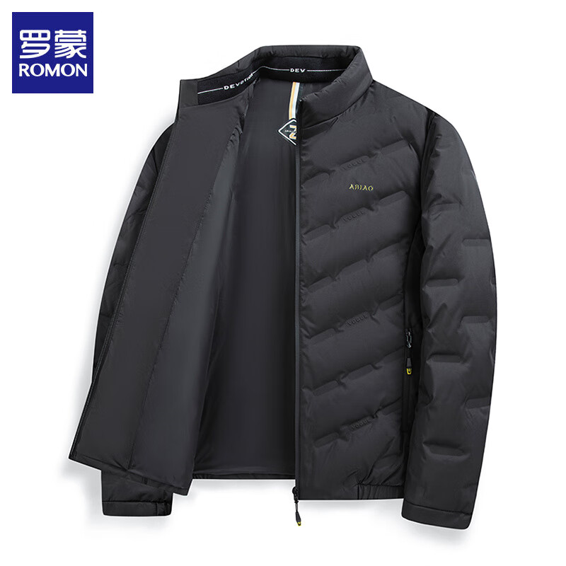 ���ɣ�ROMON����ʿ�������޷��̿�2025�����¿ů��������ʽ90Ѽ����װ���� ��ɫ XL (180) (����125-140��) 225.65Ԫ