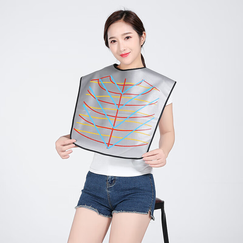 美发披肩加厚理发垫肩焗油染发洗发烫发发廊工具家用剪发防水围布