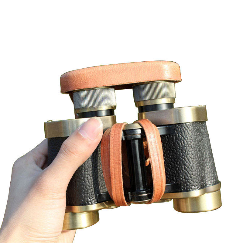 BAIGISH 俄款貝戈士62式8X30雙筒望遠(yuǎn)鏡8倍高倍高清 金屬望遠(yuǎn)鏡微光夜視 62式古銅版