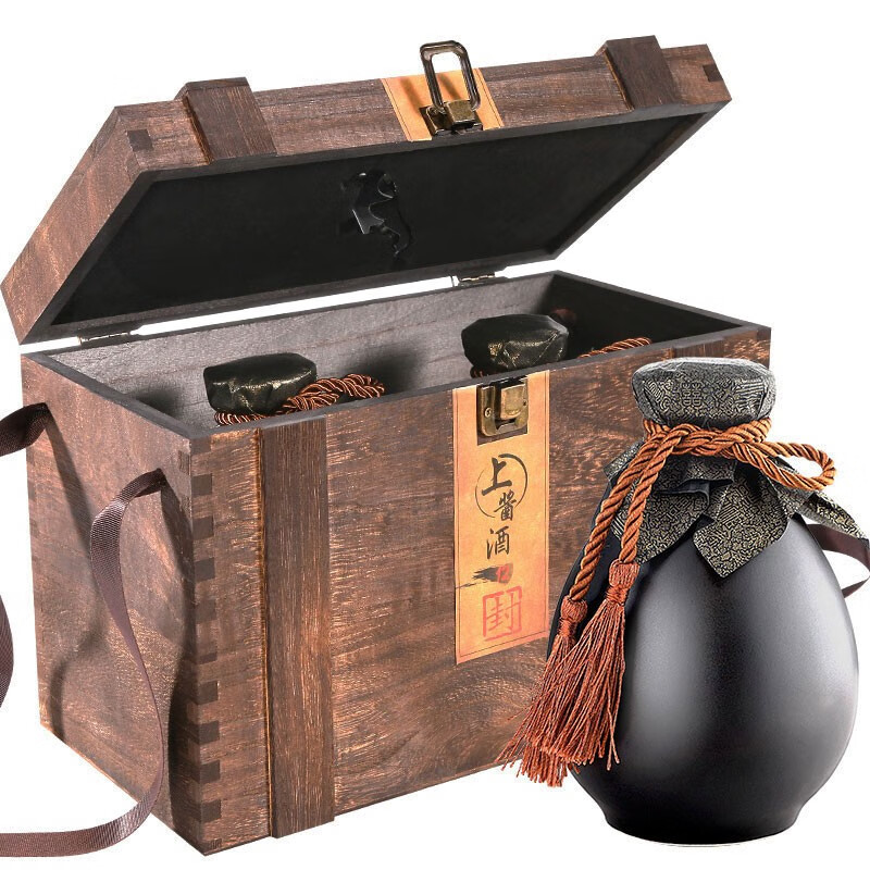 李萬山贵州茅台镇酱香型白酒纯粮食年份老酒高粱自饮