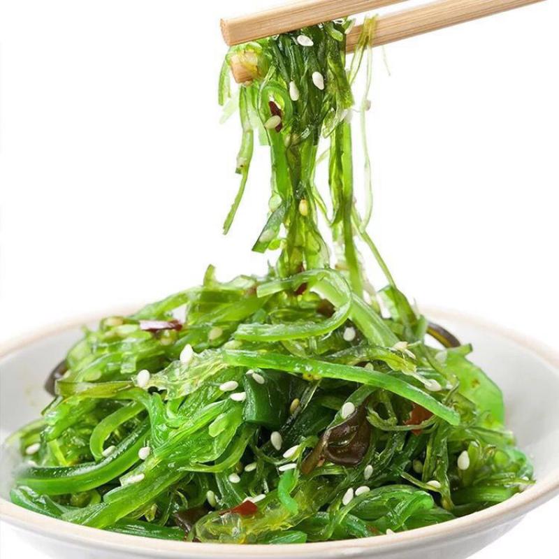 lism即食小菜裙带菜即食 酸甜口味海草海白菜305g凉拌海带丝爽口菜 四