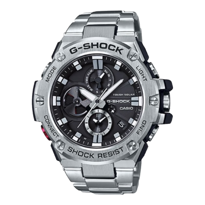 ڲŷCASIOֱиڰ֮GSHOCKˮָ̫˶պ GST-B100D-1A ڸ֮2019Ԫ