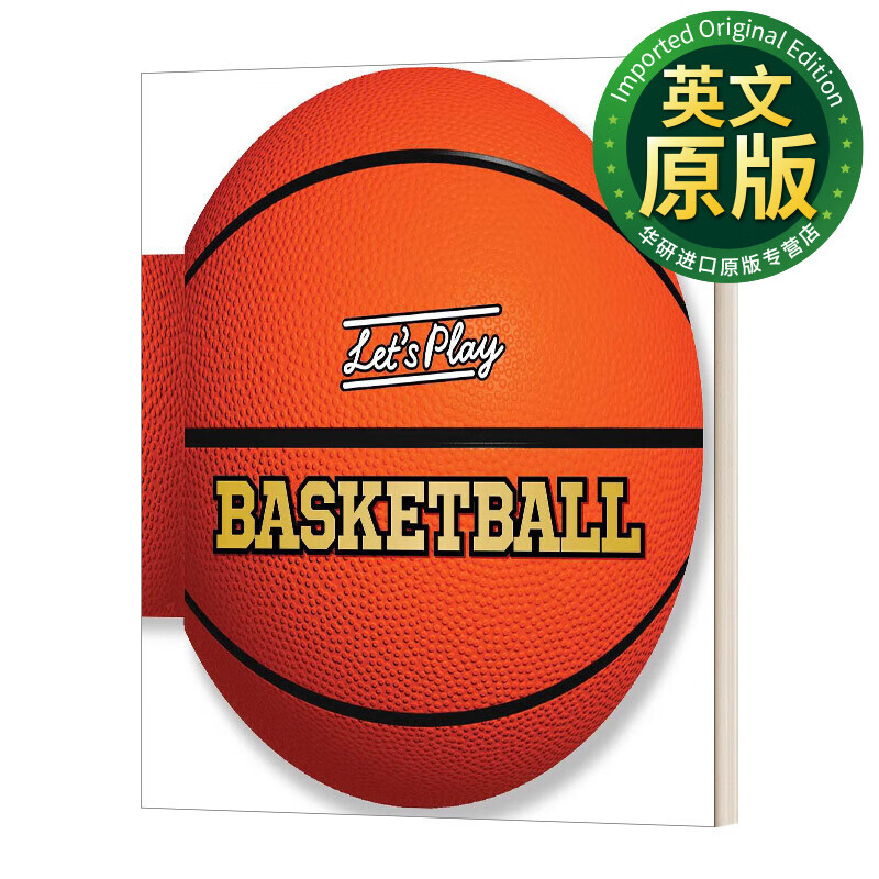 lets play basketball 一起打篮球吧 英文版 进口英语原版书籍 英文