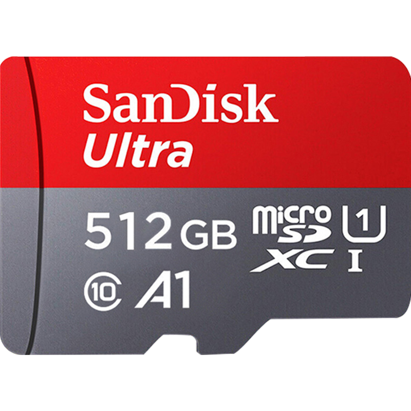 SanDisk闪迪内存卡手机扩展卡micro sd tf卡高速switch通用存储卡游戏机卡 512G 【A1级 120M/s】 349元