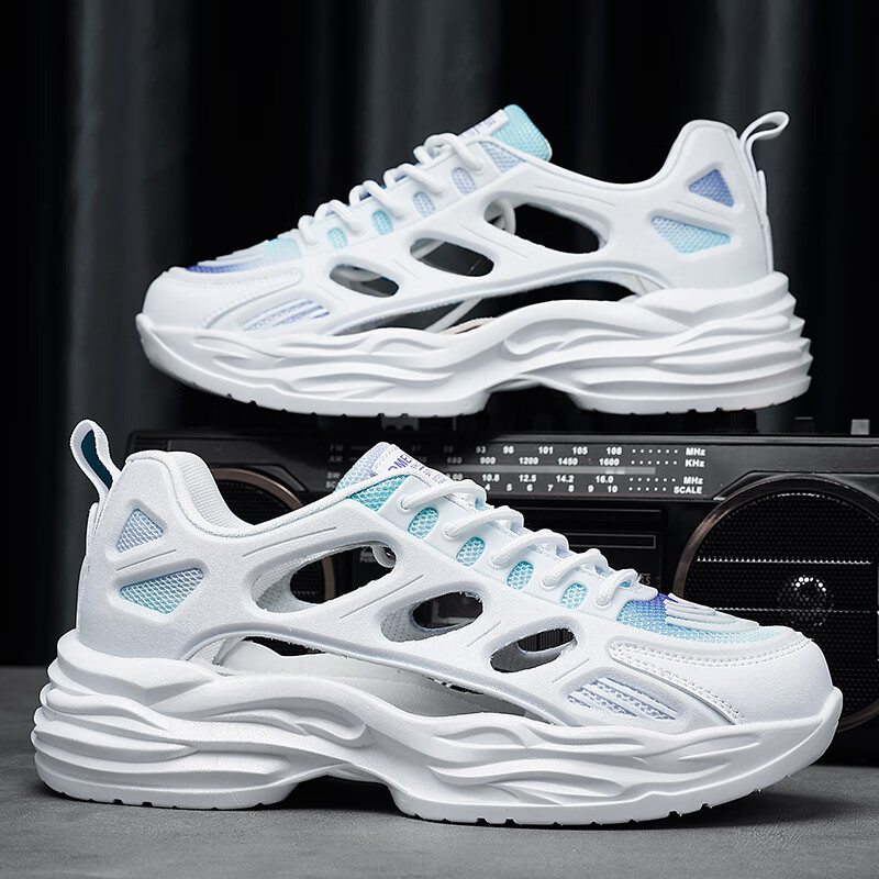 fyvg凉鞋男款新款防滑开车凉鞋男鞋夏季外穿潮流透气镂空洞洞鞋运动休