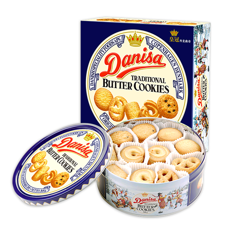 铁盒组合装进口丹麦风味零食小吃点心 368g(保质期至25年11月) 368g