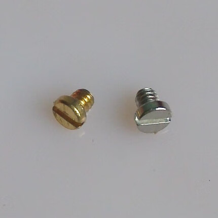 打火机配件上盖弹片螺丝朗声片小螺丝拍下留言要金色还是银色