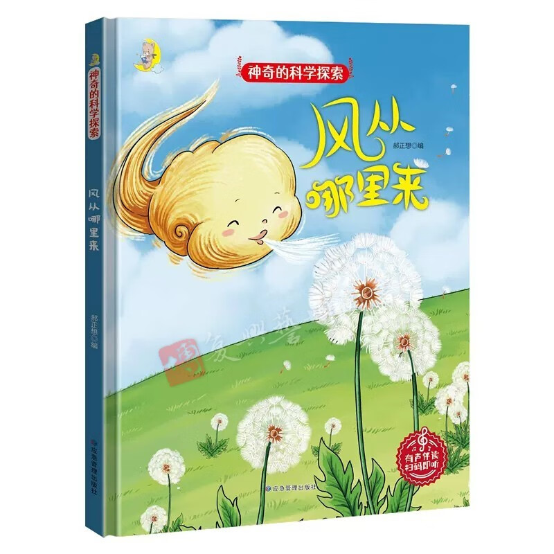 精装硬壳硬皮绘本 适合幼儿园大中小班亲子阅读 3-6岁幼儿绘本 儿童睡前启蒙图画故事书A4纸有声读物 手绘版 神奇的科学探索 全4册