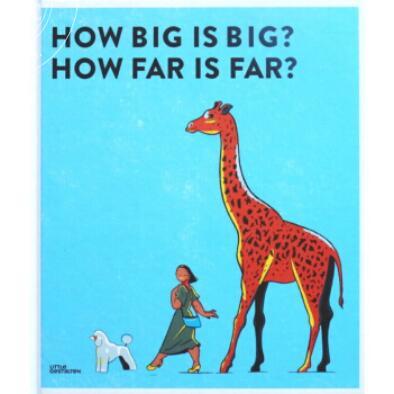 现货 how big is big how far is far 大有多大 stem 儿童科普绘本