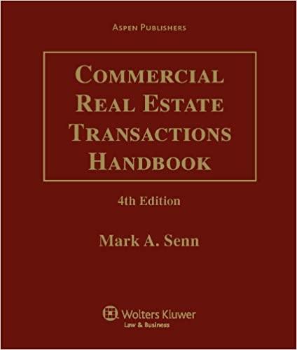 预订 Commercial Real Estate Transactions Handbook