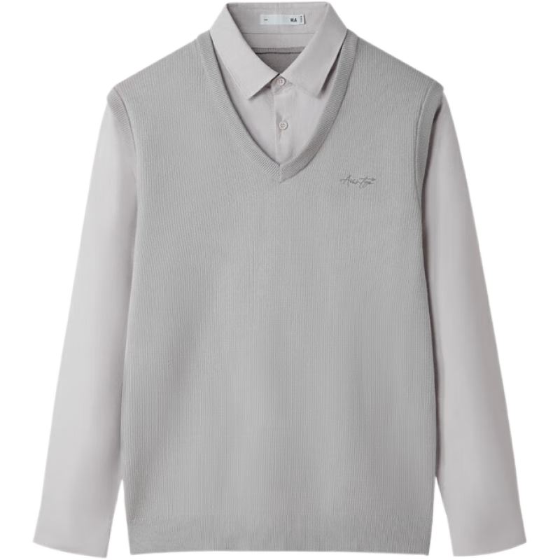 ���ڲ���������֮�ң�HLA��������֯����װ24�ﶬ��������ϵ��˫�����������ë��ů��ʿë�� HNTHW3W001Aǳ��01 170/M����63-68kg