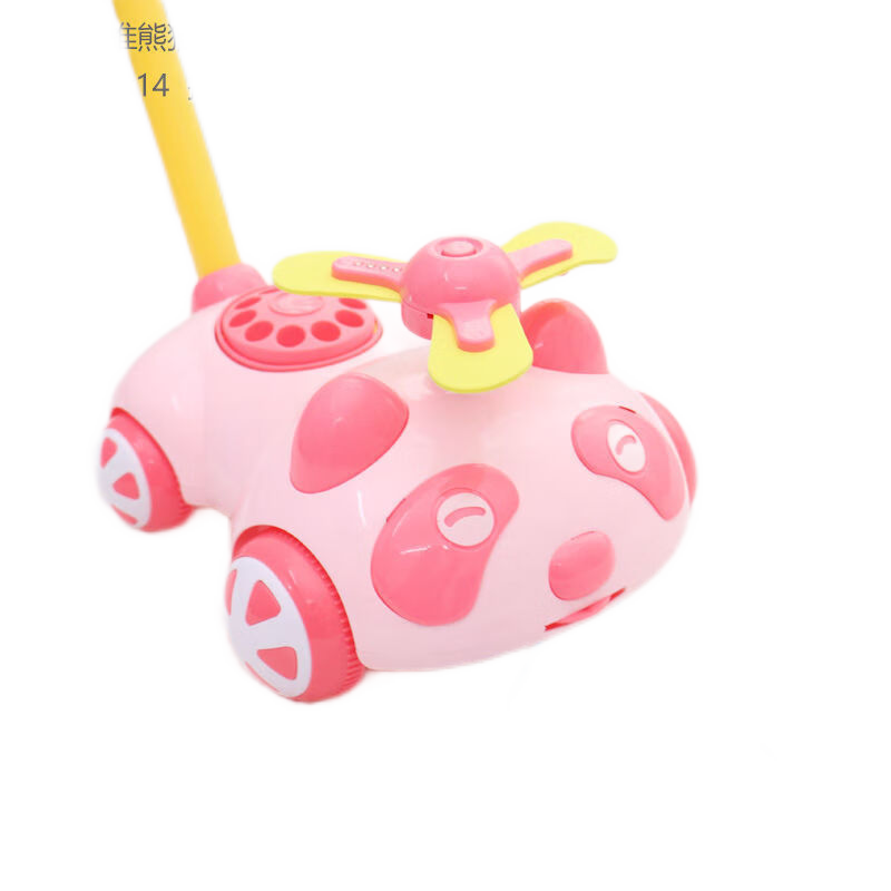 新品推推乐/卡通熊猫/灯光-粉色