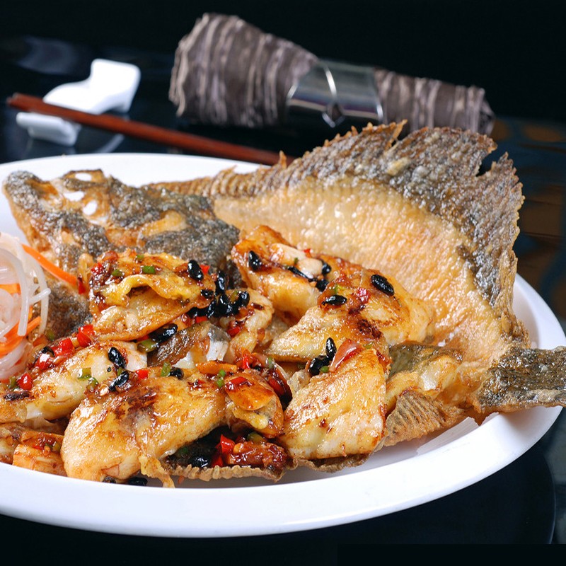 【活鲜】三座海 新鲜活冰鲜多宝鱼 700-600g 1条 袋装 海鱼海鲜水产