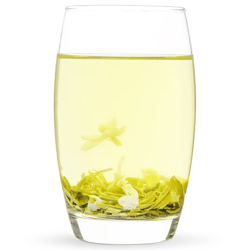 茶成道茉莉花茶茉莉毛尖 茉莉绿茶 花香浓郁 2024年新茶 铁罐装 【200克】100克*2罐
