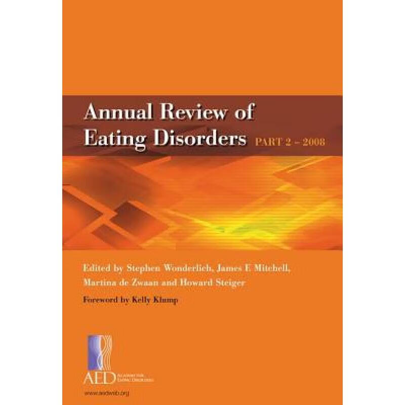 【4周达】annual review of eating disorders: pt 2
