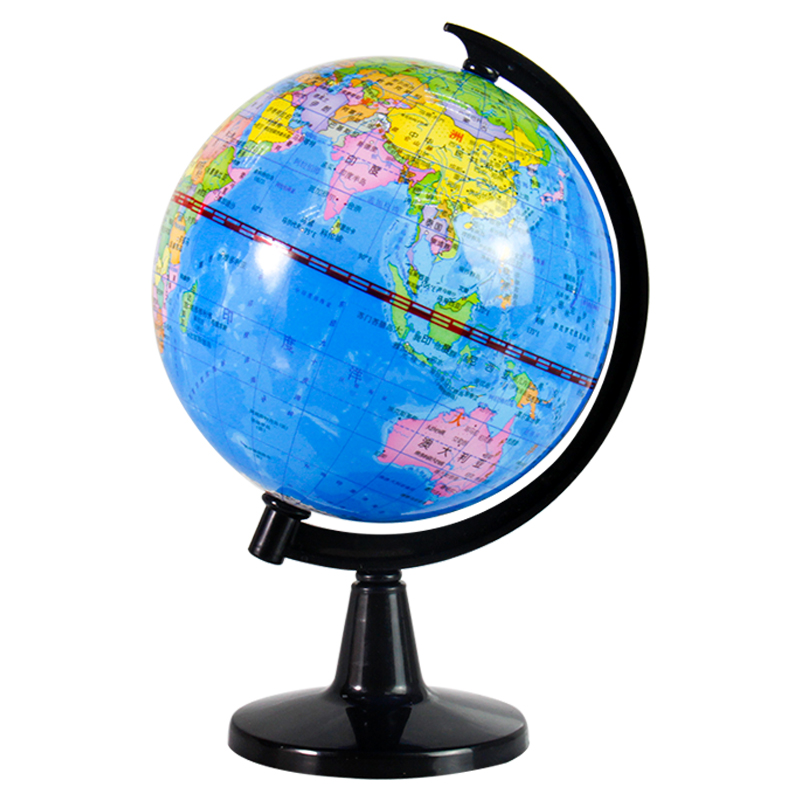 迷你版地球仪106cm直径2020中文政区小号初中小学生用教学版高清立体