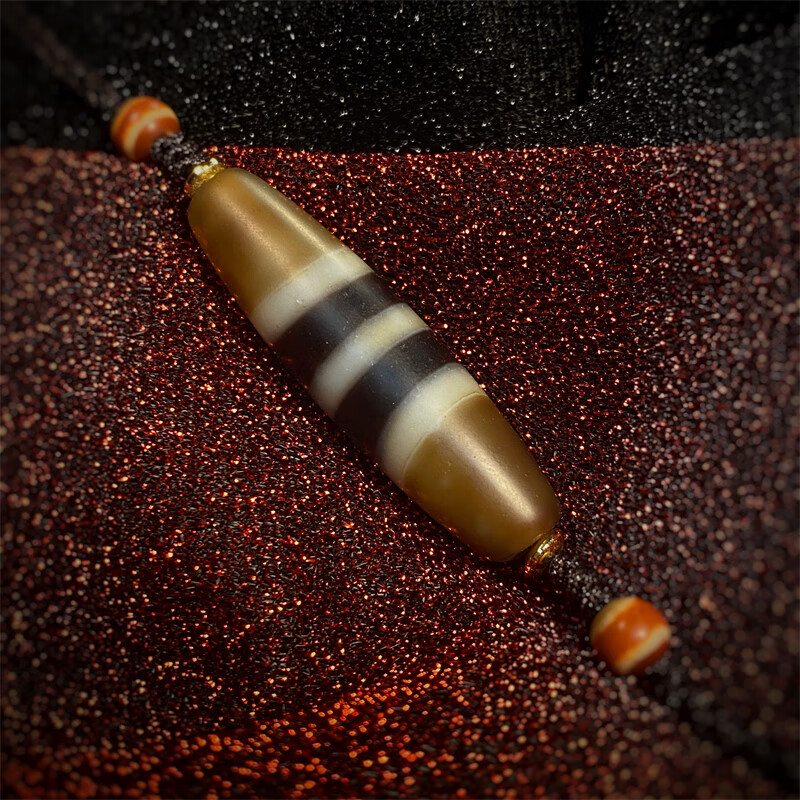 【lanse】兰瑟五线天珠项链藏式玛瑙饰品