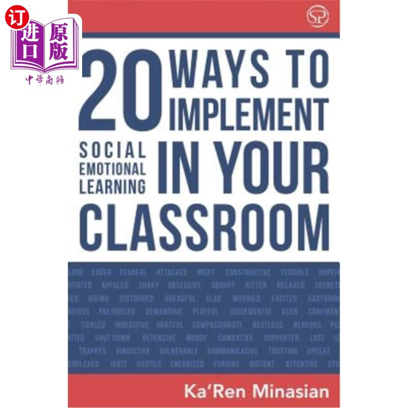 海外直订20 ways to implement social emotional learning in your
