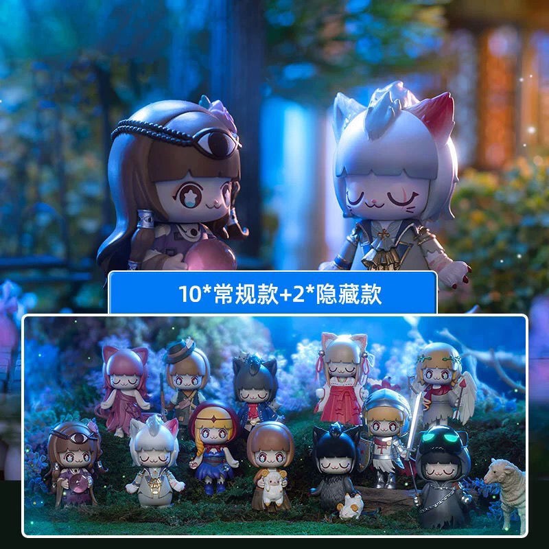 【当天发货】kimmyx26miki 狼人杀盲盒手办网易联名合作潮玩动漫猜