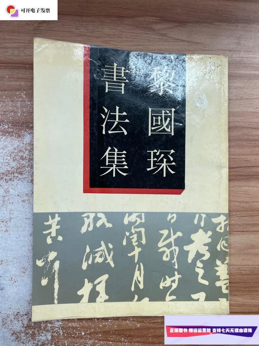 【二手9成新】黎国琛书法集 /黎国琛 阜阳日报印刷厂