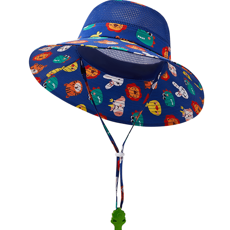 kocotreekk树儿童防晒帽遮阳渔夫帽宝宝帽子夏季薄款男童女童盆帽 19.9元