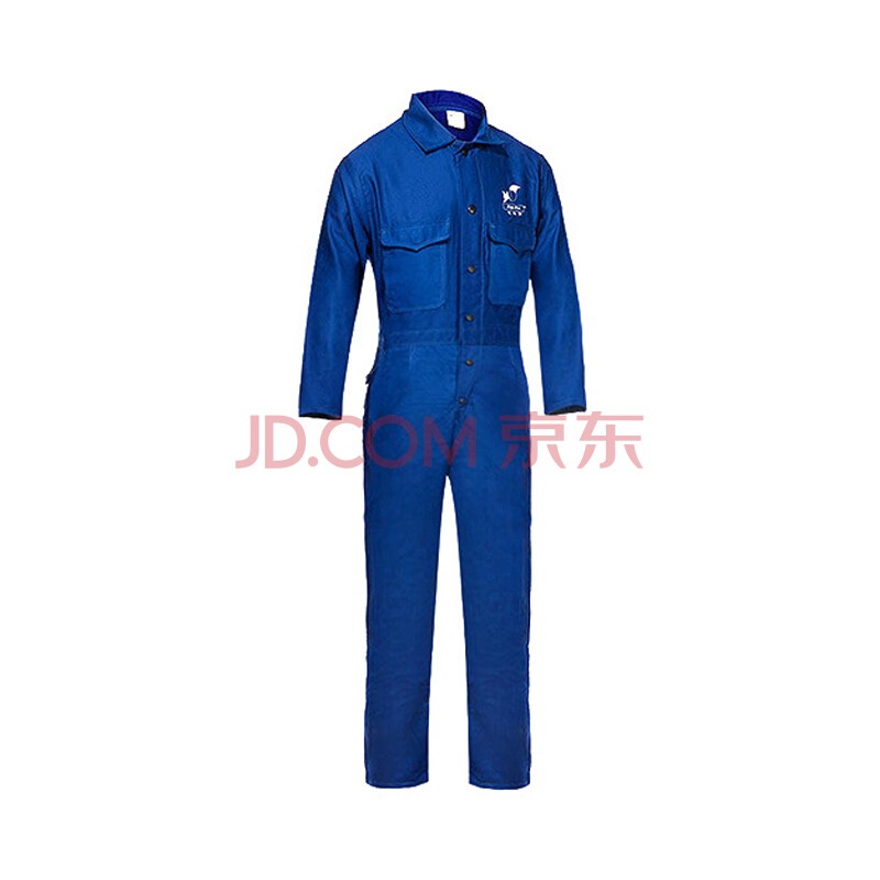 威特仕火狐狸防火阻燃布焊服33-8200火狐狸蓝色连体式工作 电焊工作服