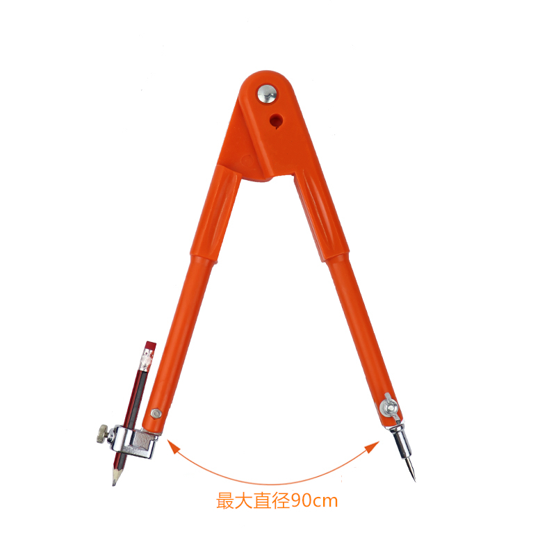 长悦(changyue)木工圆规画圆器工业大号金属划线规 制图绘图工具 25*