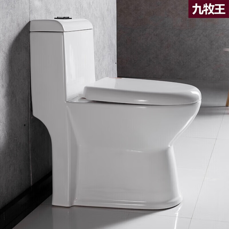 toto马桶坐便器家用抽水加大管道防臭超漩节水虹吸座便器1 305mm