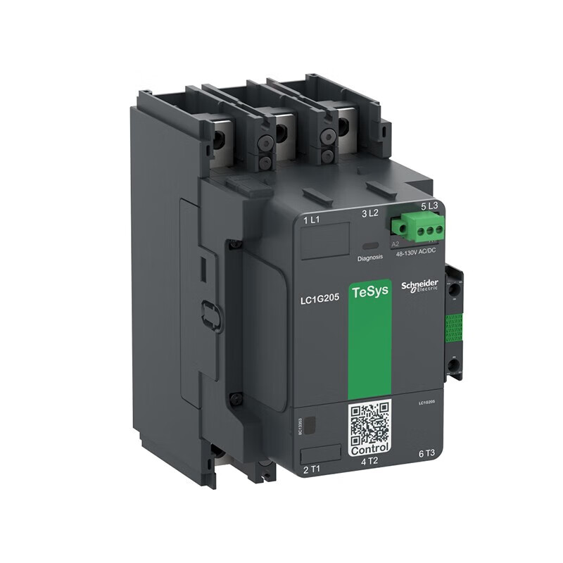 施耐德电气tesysg 交流接触器(交直流线圈) 3p 1no/c 200-500vac/dc