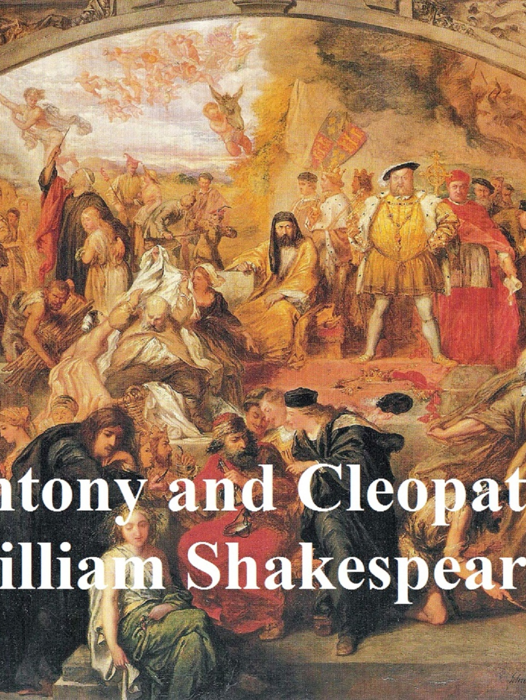 antony and cleopatra, with line numbers