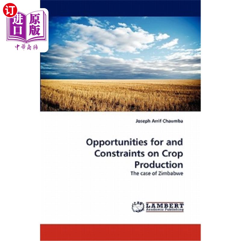 海外直订opportunities for and constraints on crop production